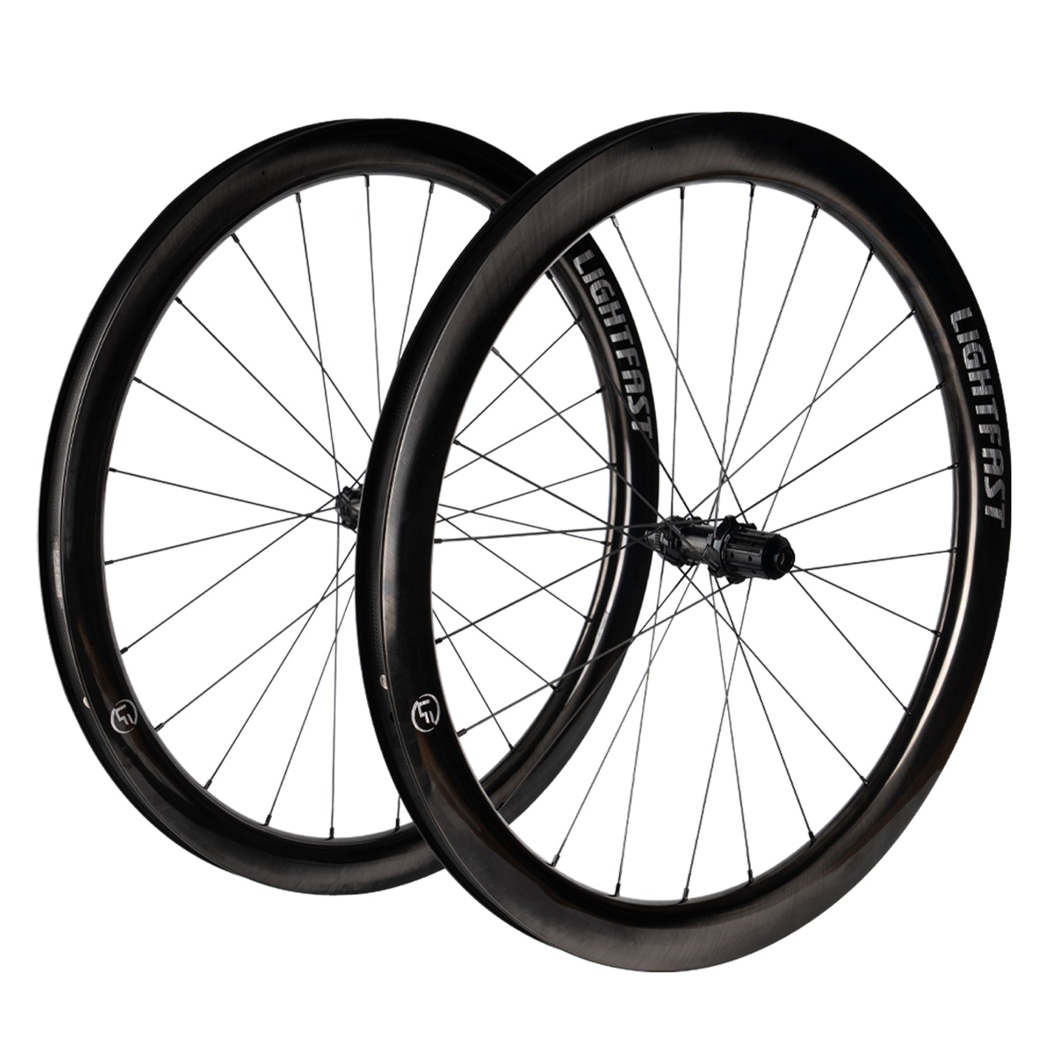 LightFast ウルトラライト スチールスポーク ホイールセット - LF Pro