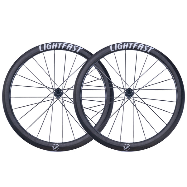 LightFast Ultra Light Carbon Spoke Wheelset-LF CSA Pro Disco Freno