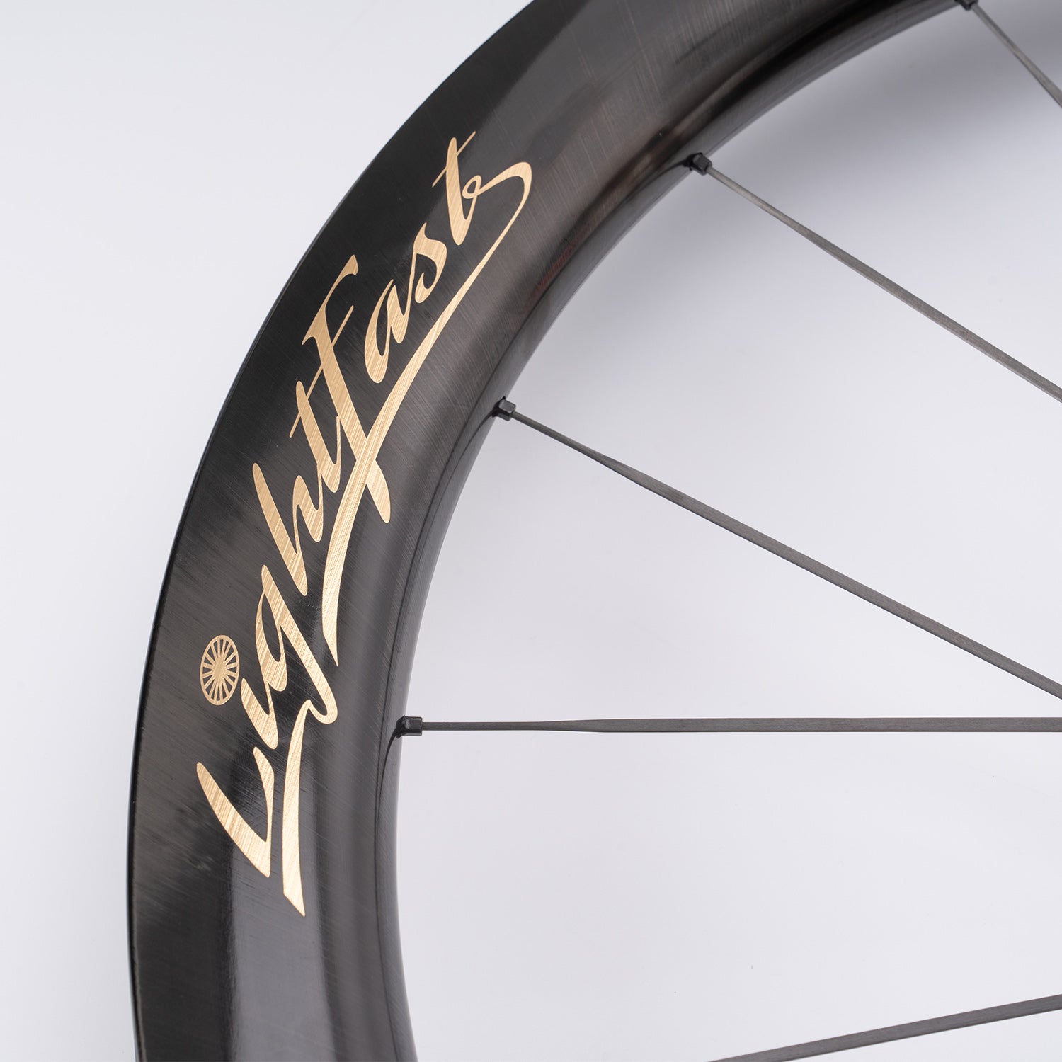 LightFast スーパーライト カーボンスポーク ホイールセット-LF CSB