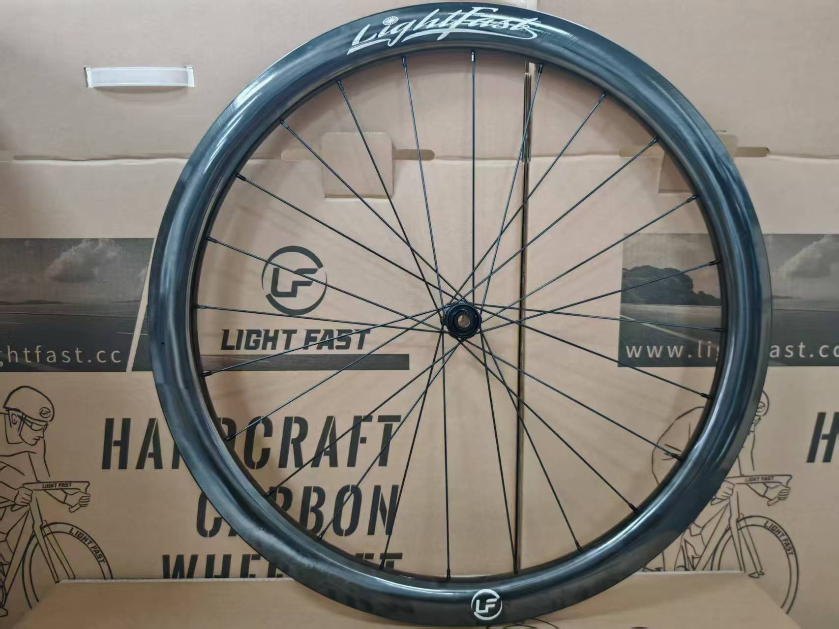 超軽量カーボンスポークホイールセット-CSA ディスクブレーキ